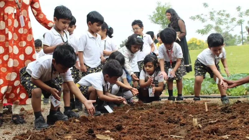 the gaudium international school hyderabad seed sowing 2018 2